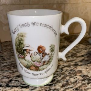 Vintage holly hobbie porcelain mug 1975